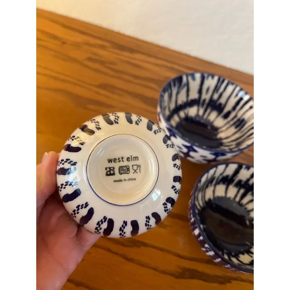 West Elm, nesting bowls, set of three